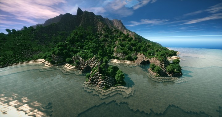 minecraft island resort map 1.8